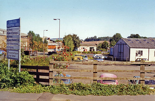 Earlston railway station